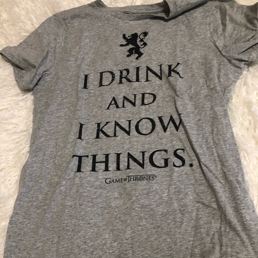Auth hbo game of thrones merch tee shirt sz M new